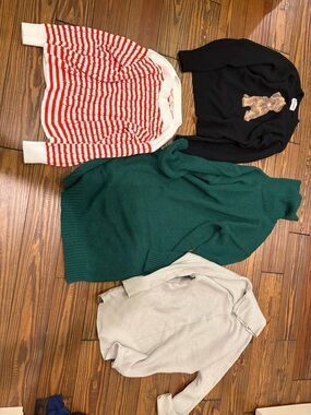 Women’s medium sweater lot of 4